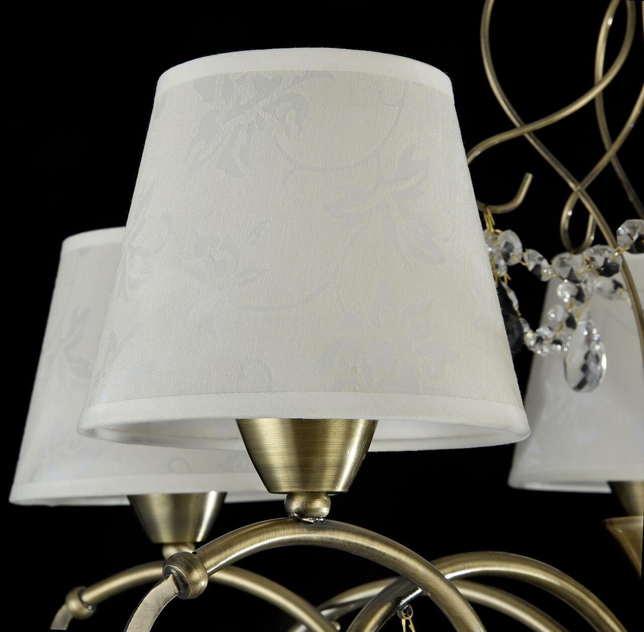 Подвесная люстра Freya Biti FR2758-PL-05-BZ FREYA ДИЗАЙНЕРСКИЕ, BITI 186861 Белый  - Вид №2