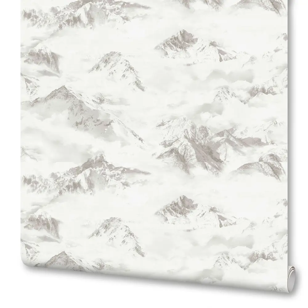 АРТЕКС Флизелиновые обои «Воздушные шары» серые с облачным принтом 89358804 STLM-0820414