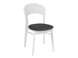 Стул из березы с мягким сиденьем