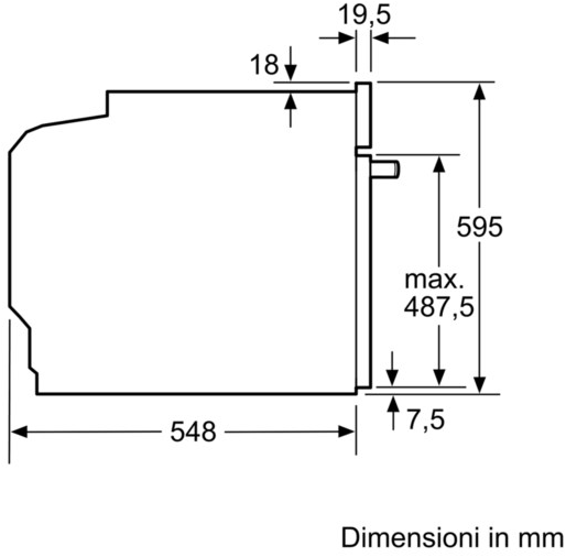 Siemens Комбинированная встраиваемая духовка Iq700 Hm836gnb6  - Вид №4