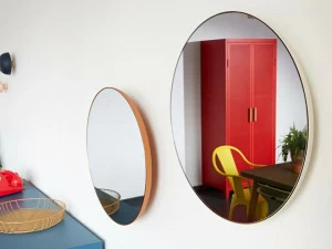 Tolix Зеркало настенное круглое в раме