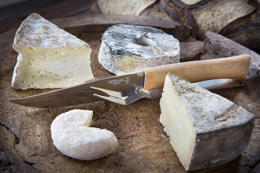 Набор для сыра Parallele (нож + вилка) Opinel 001834 - Вид №6