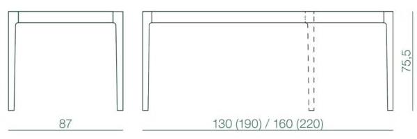 Bedont Прямоугольный деревянный стол Shira sun-id-1483296 - Вид №2