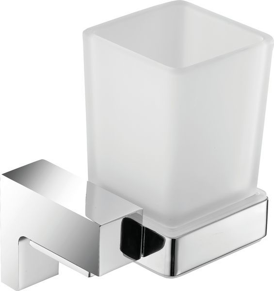 H8700/16MB Sanibano Elegance, настенный стеклянный стакан, цвет черный матовый