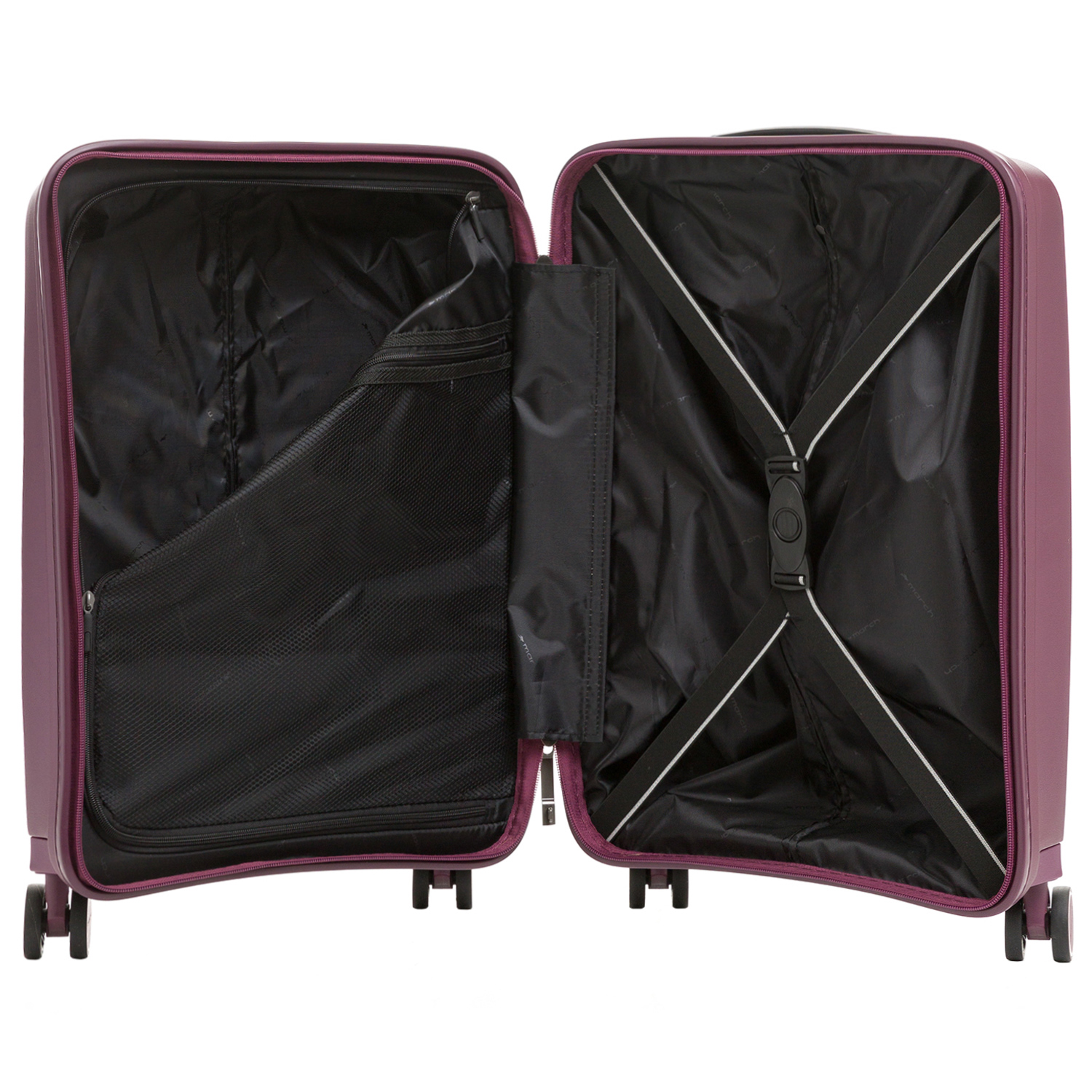 M1200-22-52 Чемодан M1200*52 Spinner 55 March Gotthard Metallic  - Вид №1