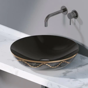 L241470G Накладная раковина на столешницу  круглая A. e T. Italia THIN