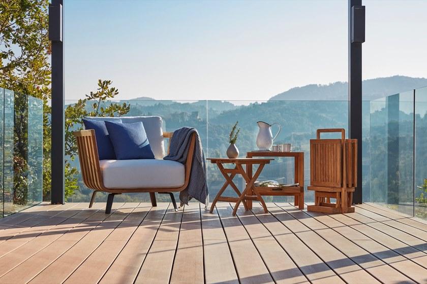 Unopiù Садовое кресло из тика и акрила Welcome Welpo - Вид №2