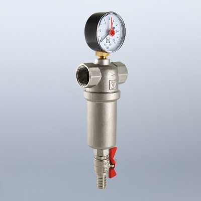 VT.389.N.04 Фильтр механической очистки промывной каскадный Valtec 1/2"  - Вид №16