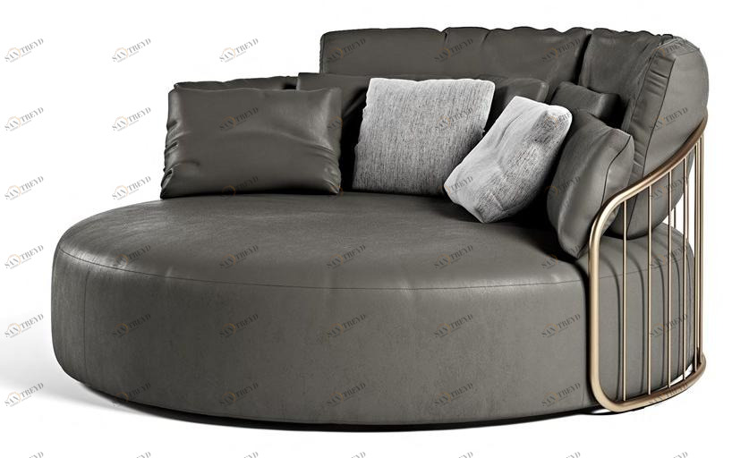 Formitalia Изогнутый кожаный диван Charleston sun-id-1361383