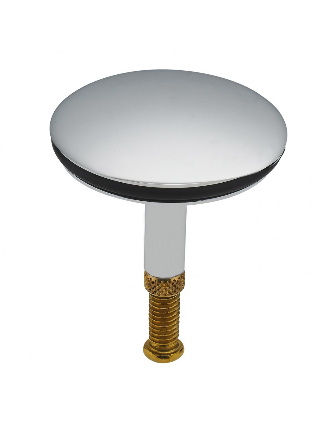 043200 000 01  Обратный клапан для слива ванны, Д. 43 мм, латунь Valentin Хром 