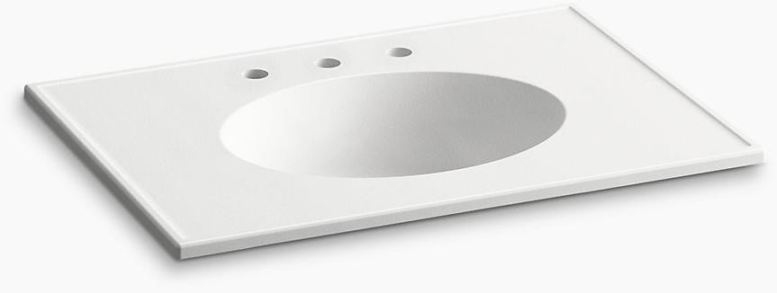 K-2796-8-G82 Накладная раковина на столешницу  прямоугольная Kohler  - Вид №1