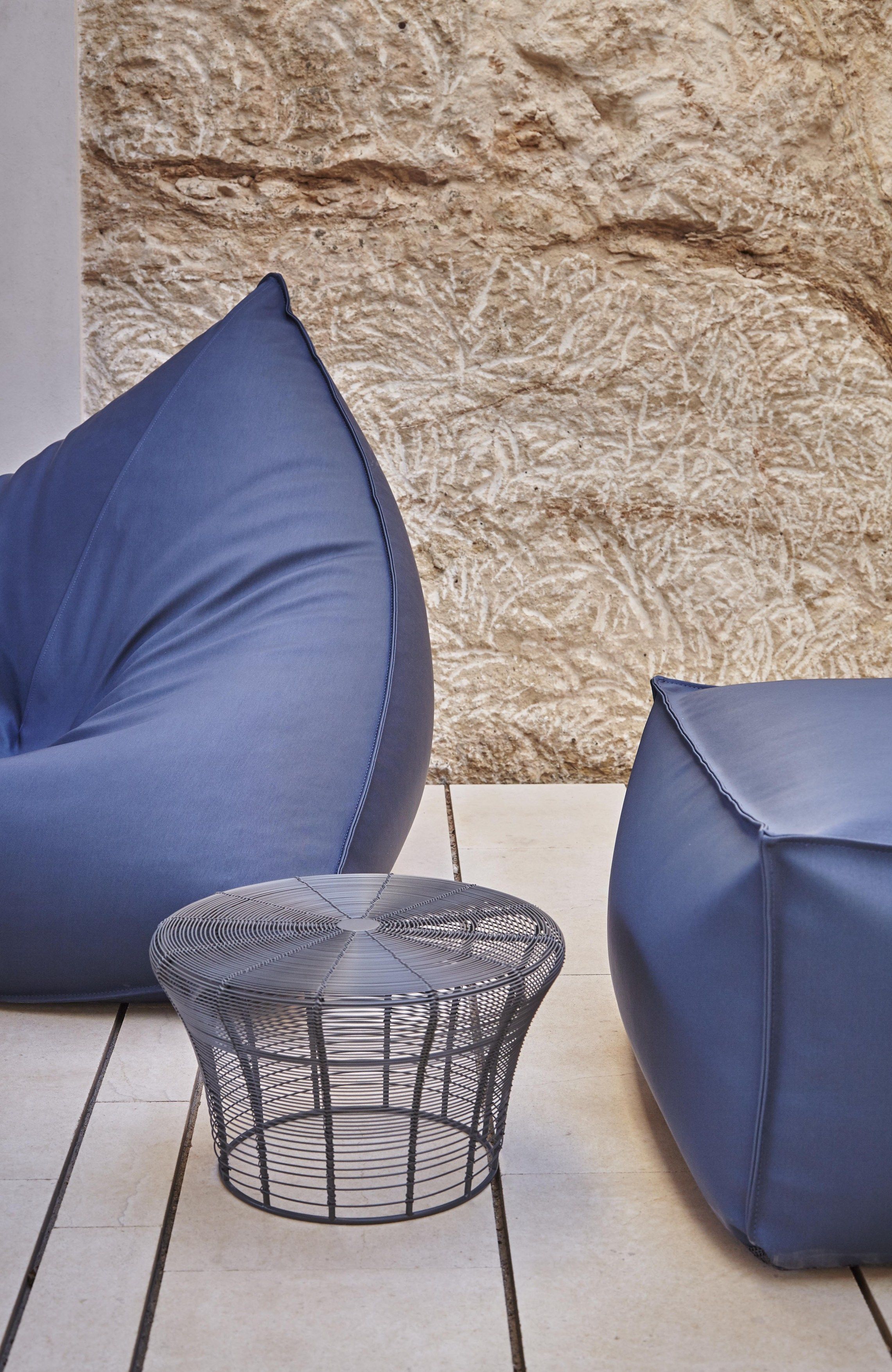 Ткань квадратный сад пуфик GANDIABLASCO Sail Outdoor ARCH-00016667 - Вид №7