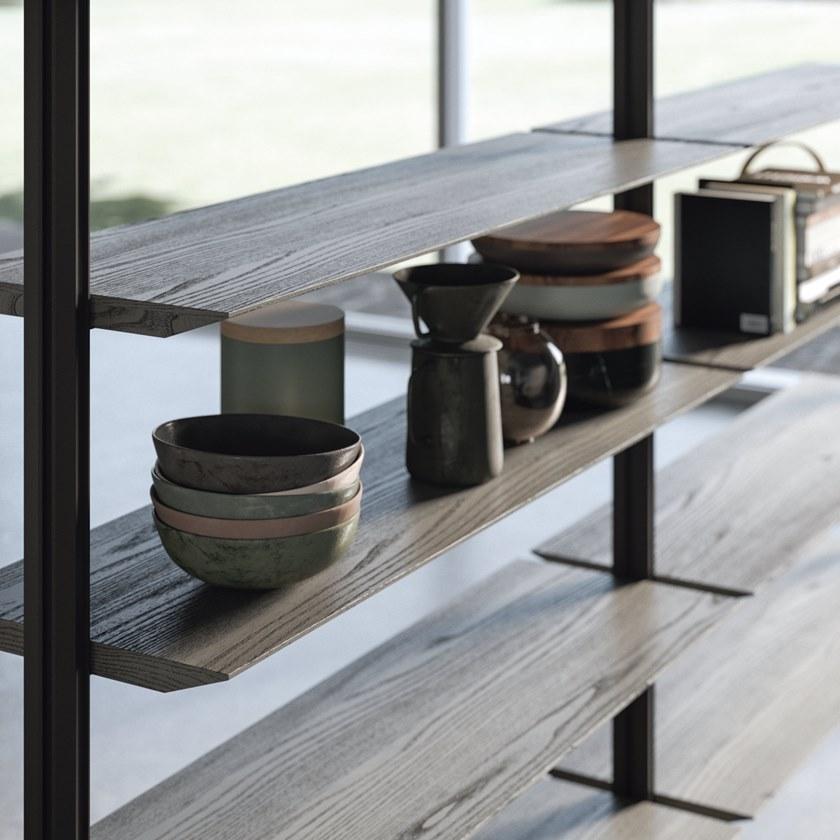 Alta Cucine Кухня из лакированного ламината с полуостровом Sistema 22.2 sun-id-1503886 - Вид №7