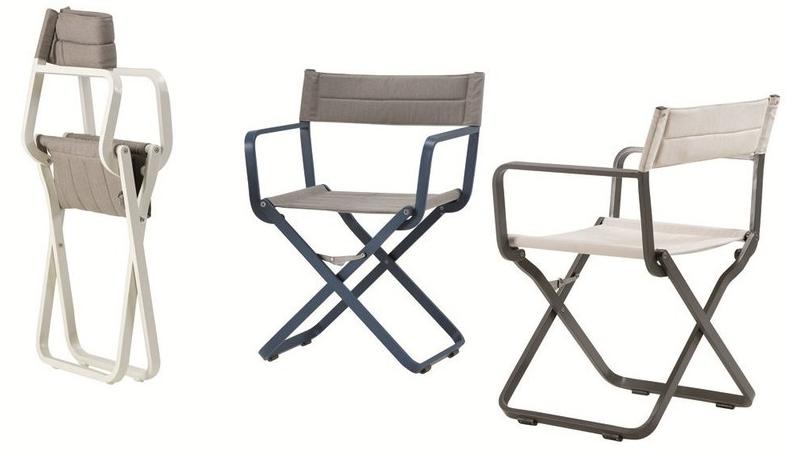 Ethimo Складной садовый стул из ткани Studios Sosb_ - Вид №1