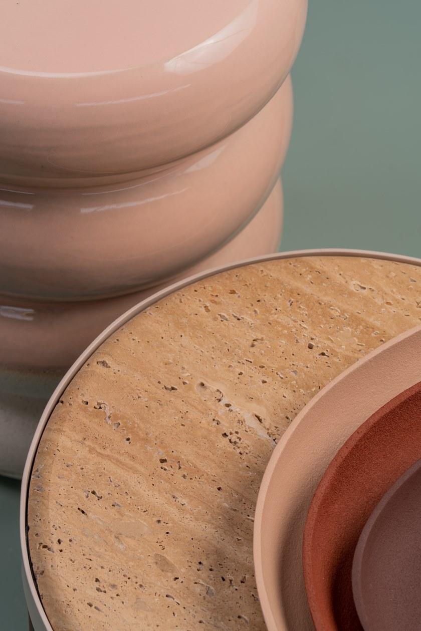 Pols Potten Низкий лакированный табурет из керамогранита sun-id-1446743 - Вид №9