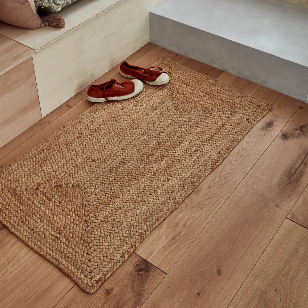 INSPIRE Nils — джутовый коврик ручной работы для уютного интерьера 81880502 STLM-0013886