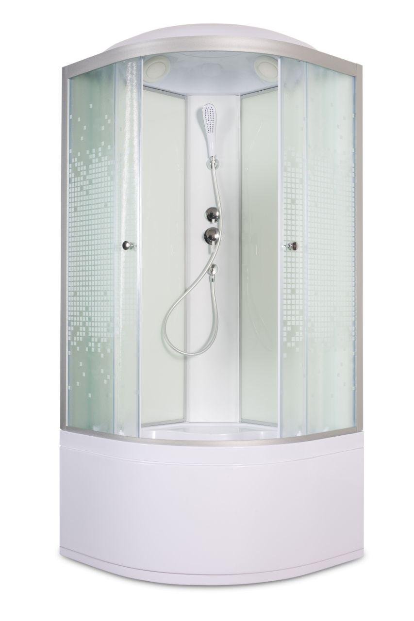 BМ1590 стандартная BLACK Душевая кабина DETO Серия ВМ L 980 стандартная - Вид №29