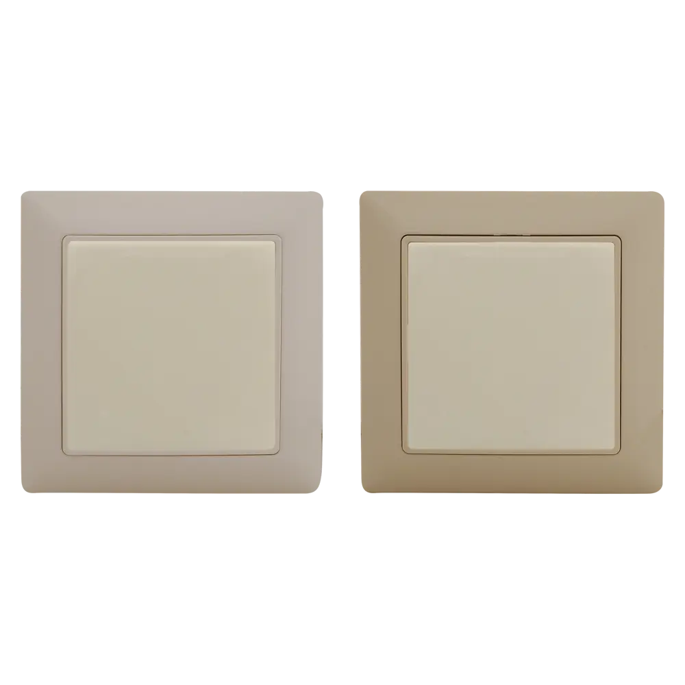 Розетка встраиваемая ABB Basic 55 с заземлением с крышкой цвет бежевый 13596157 STLM-2086526 - Вид №1