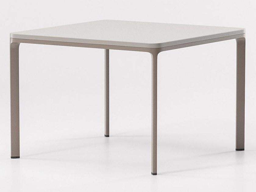 Kettal Квадратный каменный садовый стол Park life #11706 - Вид №2