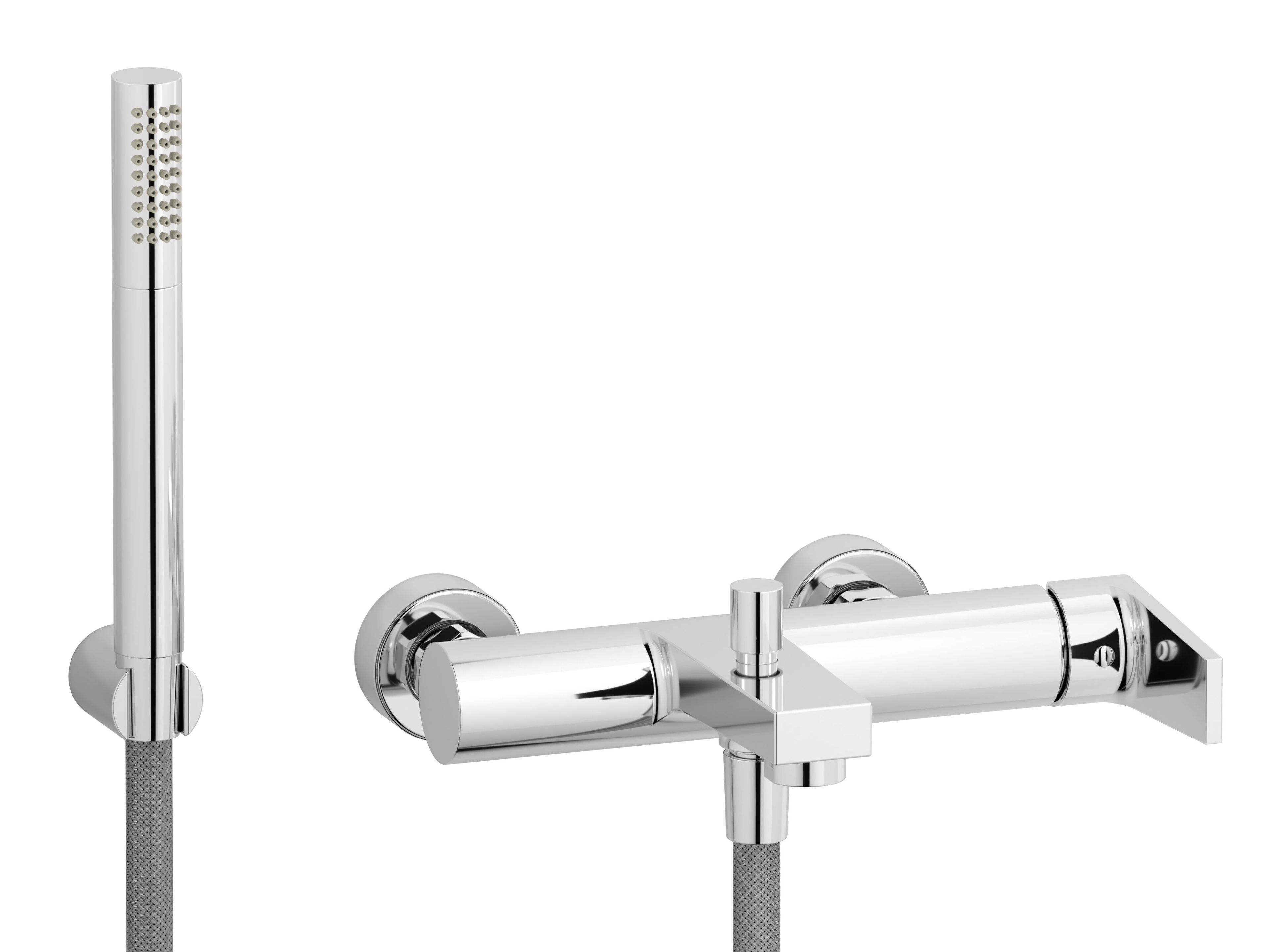 Внешний настенный смеситель для ванны с ручным душем IB Twitter ARCH-00113646 - Вид №1