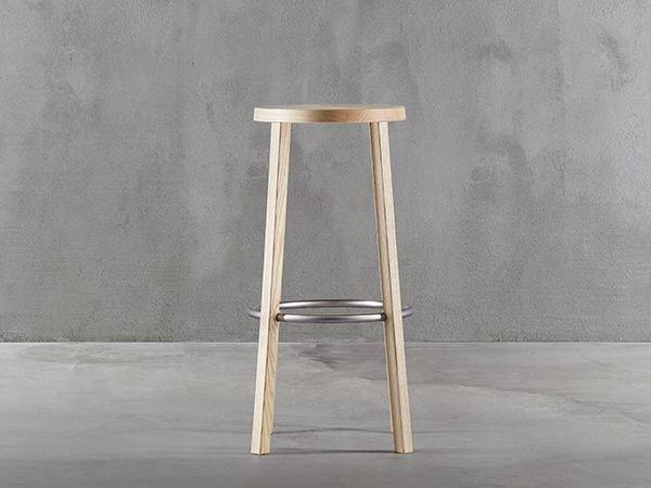 Plank Высокий стул в золе Blocco sun-id-1366564 - Вид №2