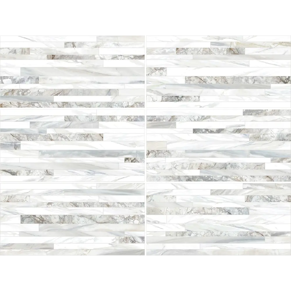 Плитка облицовочная Alma Ceramica Mercury 24.9x50 см 1.1205 м² цвет серый 84723456 STLM-2021441 - Вид №1