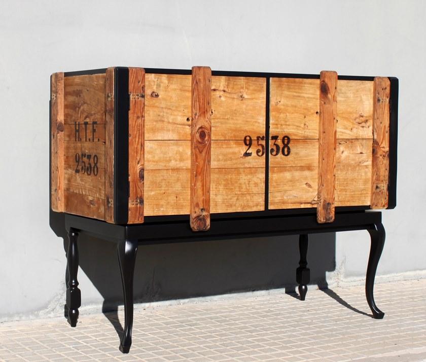 ICI ET LÀ Буфет из восстановленной древесины с распашными дверцами Rescue Tkm10 - Вид №3