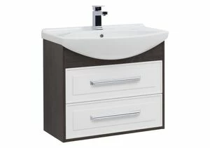 Тумба под раковину Aquanet Остин 75 дуб кантербери/белый