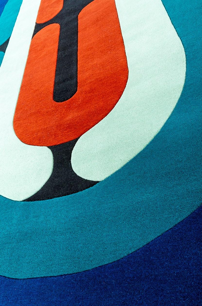 Diacasan Edition Овальный коврик ручной работы из шерсти Christian signorel sun-id-1369522 - Вид №5