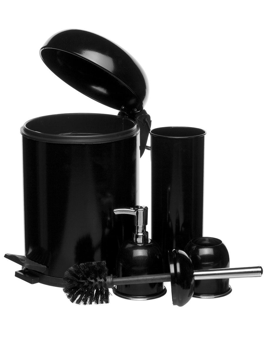 Набор аксессуаров для ванны Aquarius 4Set Black NAVAKO 11073 - Вид №1