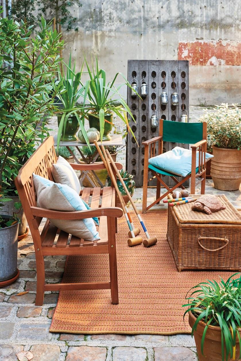 Toulemonde Bochart Однотонный коврик ручной работы из полипропилена Access sun-id-1356948 - Вид №3