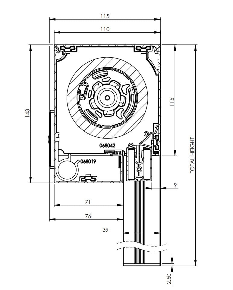 Кессон тент Harol Coolscreen ARCH-00147584 - Вид №11