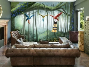 Creativespace Клеящиеся обои с тропическими растениями Wallpaper 2019