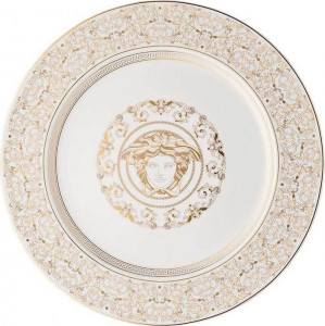 10562574 Rosenthal Versace Тарелка подстановочная Rosenthal Versace Медуза Гала 30см, фарфор Фарфор
