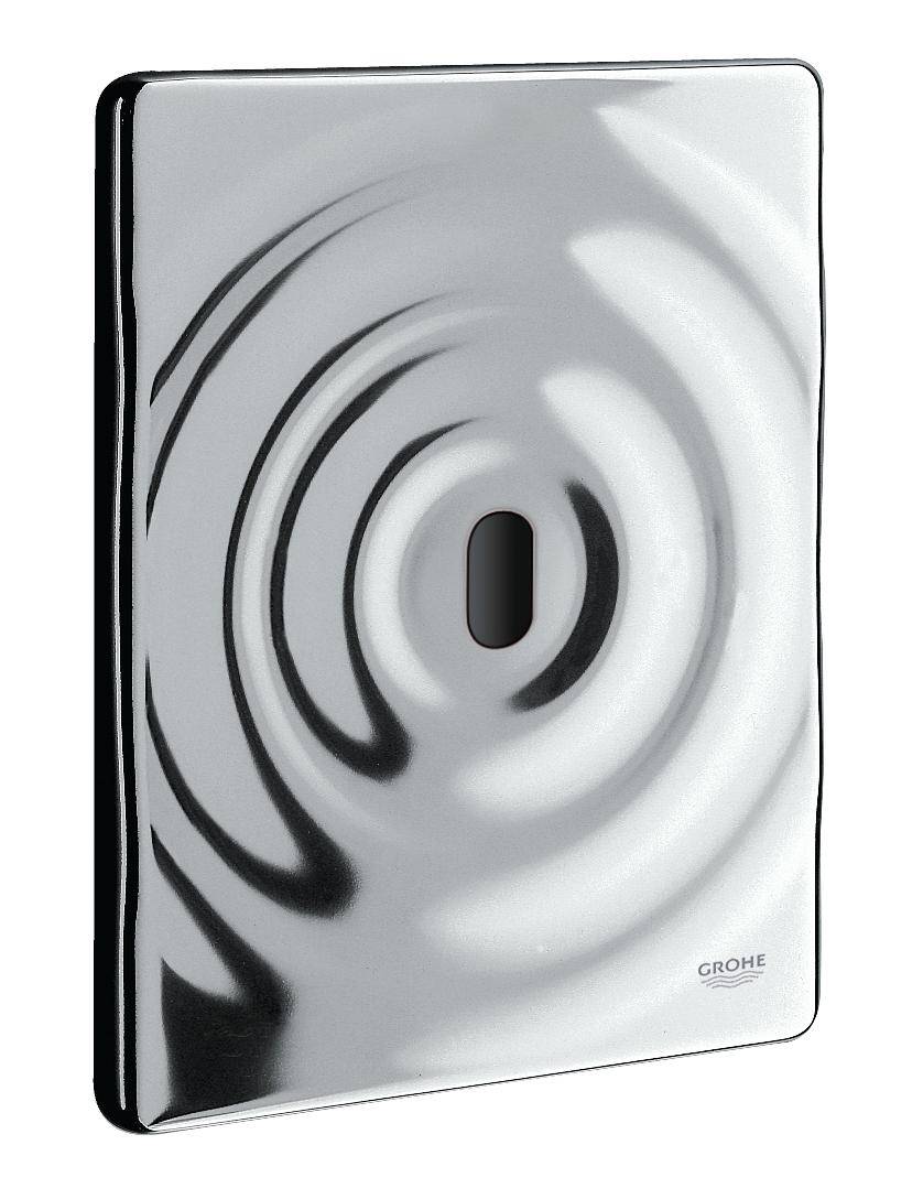 Панель смыва инфракрасная для унитаза GROHE Tectron Surf (1 режим смыва), хром (38699001)