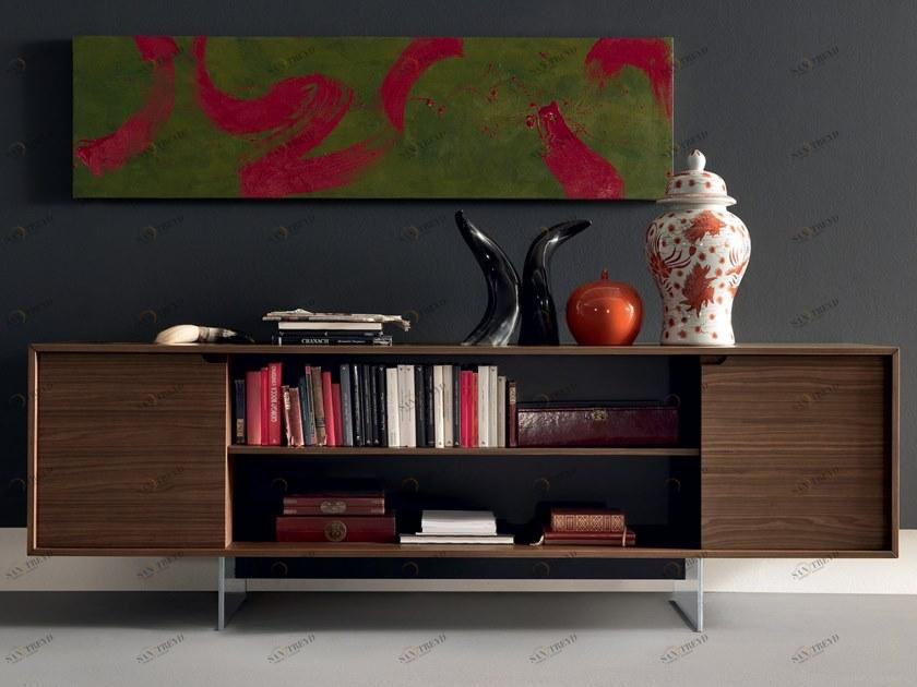 Martex Низкая офисная кладовая из дерева sun-id-1382476