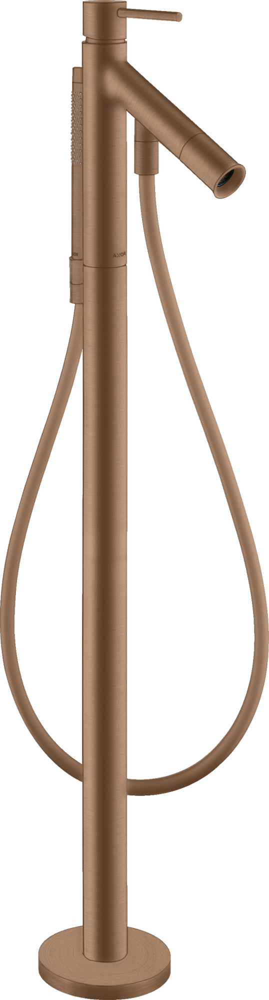 10456310 Смеситель для ванны однорычажный напольный со штыревой ручкой AXOR STARCK