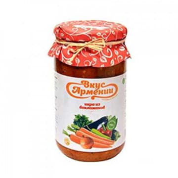 Икра из баклажанов Вкус Армении 380 г Santreyd 27766