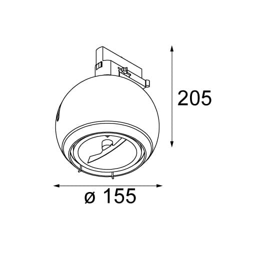 Освещение трека Modular Lighting Instruments Bolster ARCH-00070402 - Вид №2