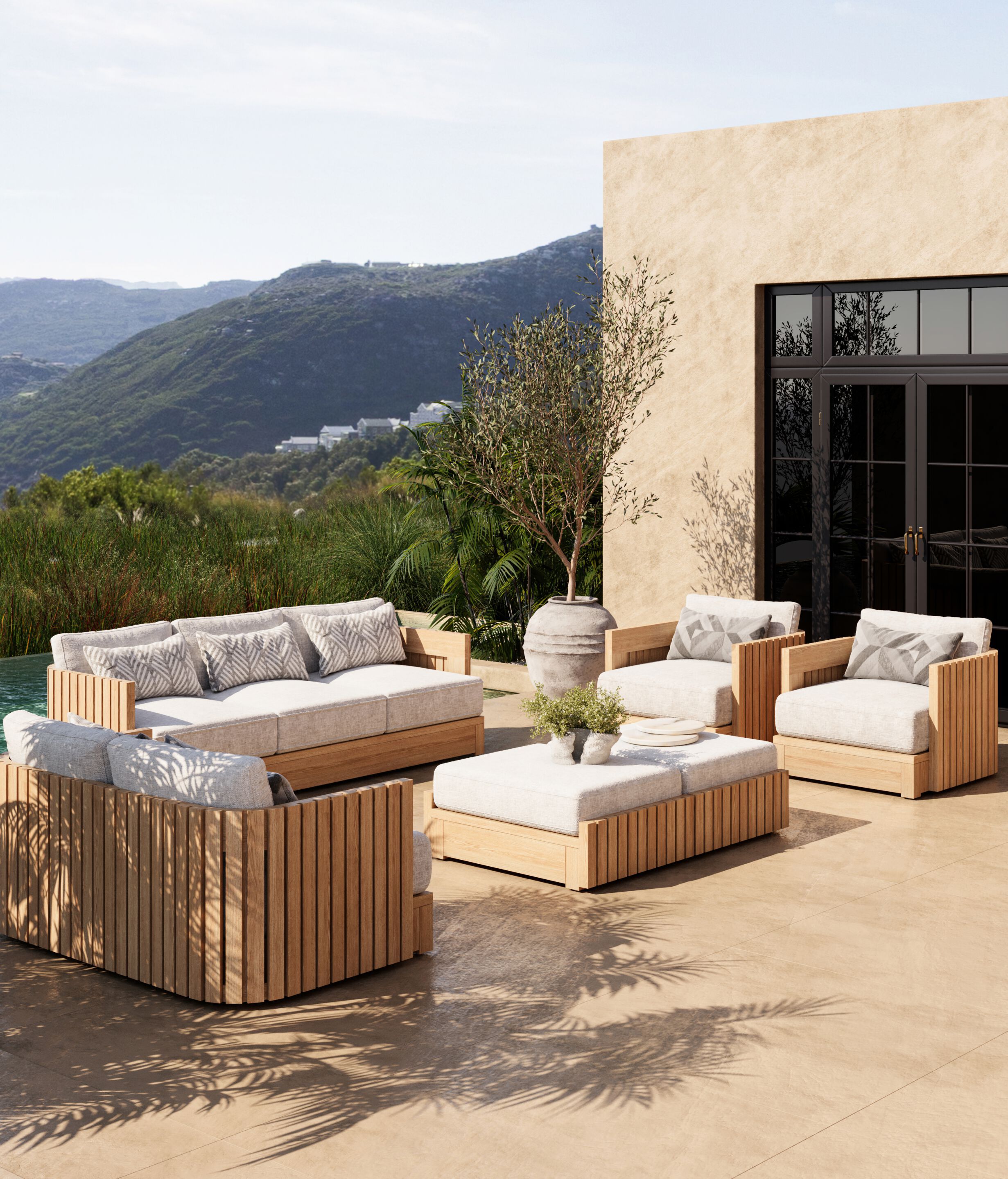 3-местный ТИК садовый диван Walters Bay ARCH-00124306 - Вид №5