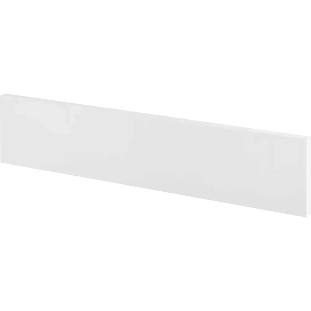Фасад кухонного шкафа Аша 59.7x12.5 см KONSENSA ДСП цвет белый 89419165 STLM-2041684 - Вид №1