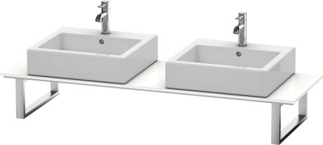 XL048C01414 X-Large Консоль для накладных раковин и встраиваемых умывальников Терра, декор Duravit - Вид №2