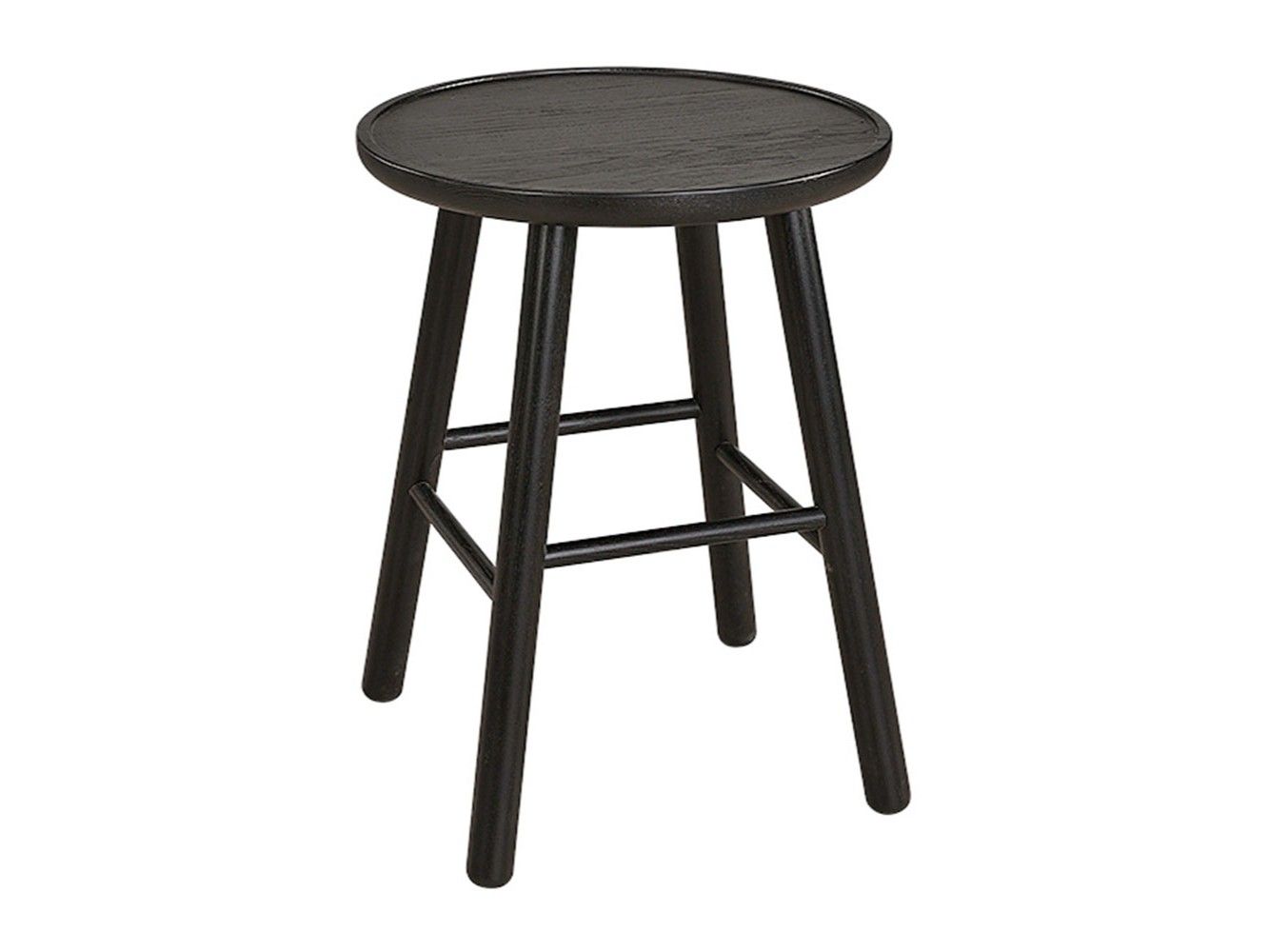 Табурет из ясеня с подставкой для ног Hans K ZigZag ARCH-00032032