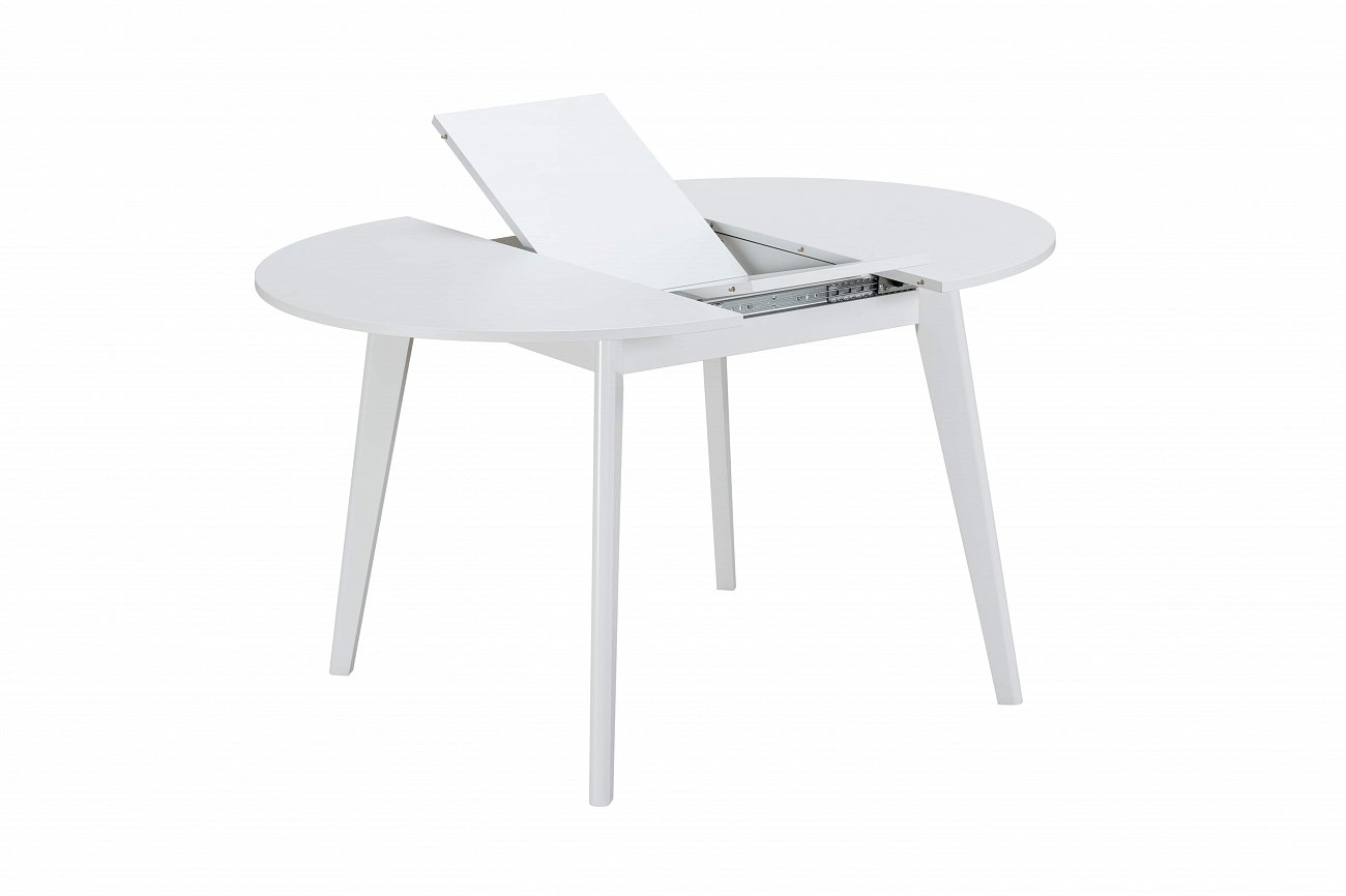 Стол обеденный раздвижной круглый 100-135 см Rondo STOOL GROUP  00-3958852 Белый  - Вид №3