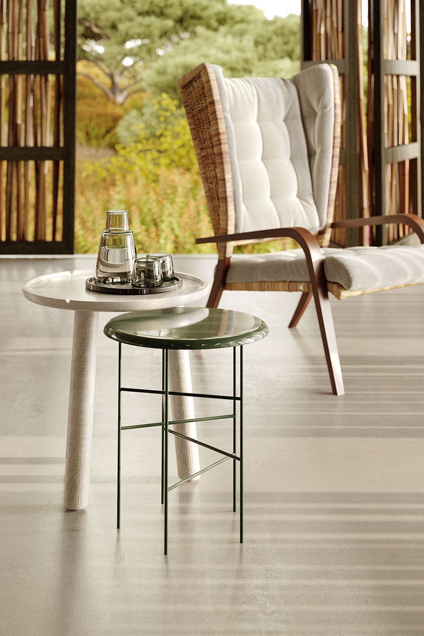 Круглый каменный журнальный столик Остуни Exteta Stone Line ARCH-00124552 - Вид №8