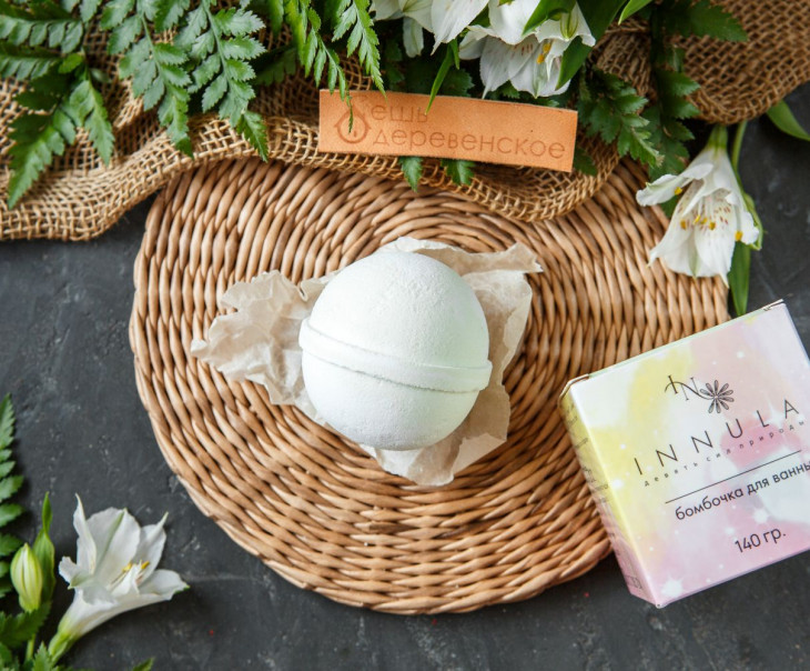 6160 Бомбочка для ванны "Зеленый чай" Вкусляндия  - Вид №1