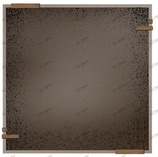 Ethnicraft Квадратное настенное зеркало Frameless 20670