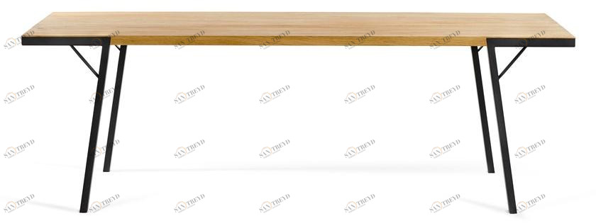 Milla & Milli Прямоугольный стол из массива дерева Frame sun-id-1516410