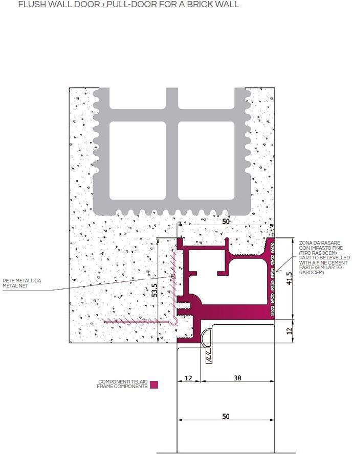 PLAN® Поворотная дверь заподлицо со стеной sun-id-1505984 - Вид №6