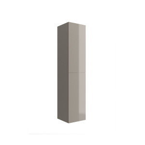 23224 SALGAR Колонна АЛЬЯНС 1600 двусторонняя 2-дверная нажимная GLOSS TAUPE 350 x 1600 x 349 мм Глянцево-серо-коричневый